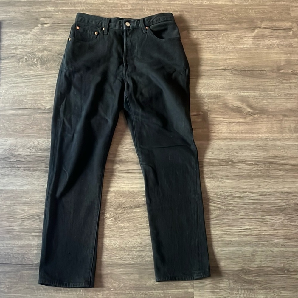 Levi’s Black Straight Leg Jeans